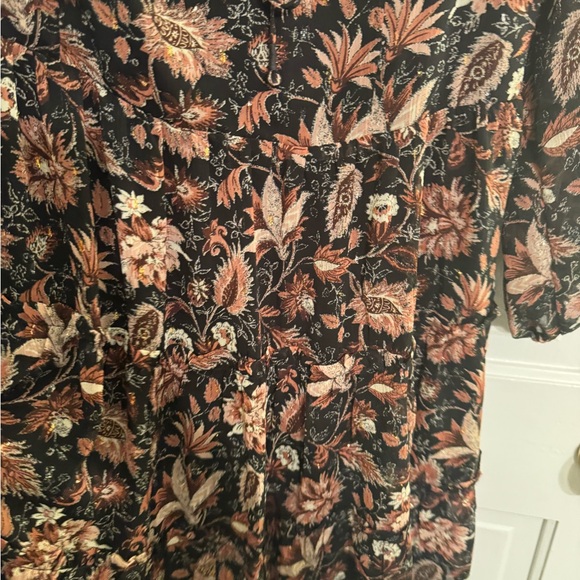 NWOT Madewell Amalia Tiered Mini Floral Dress - Picture 6 of 6